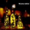 thumbnail image 1 of Multicolor Solar Wine Bottle String Lights 20 LED Outdoor Fairy Decor-white-, 1 of 10