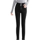 thumbnail image 1 of Pantalones de Mujer Leggings Ultra Suave Invierno Cálido Sherpa Forro Polar Jeans Cintura Alta Elástico Elástico Jeans Térmicos Odeerbi  ODB-4, 1 of 7