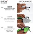 thumbnail image 4 of OptiPlus Anti-Fog Lens Cleaning Spray and Dual Microfiber Cloth | Streak-Free Cleaner and Defogging Spray for Glasses, Laptops Screens, Smart Phones, Optical Lens, Goggles, and Watch Screen l 2oz, 4 of 5