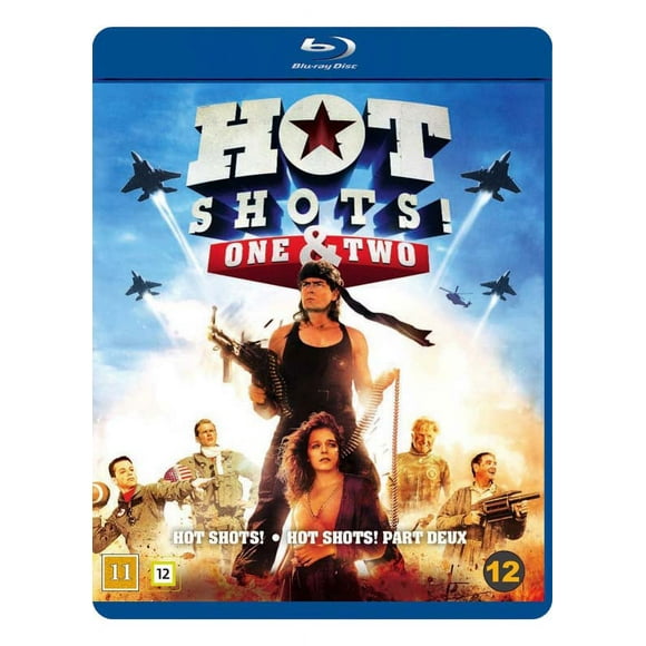 Hot Shots! 1-2 ( Hot Shots! / Hot Shots! Part Deux ) [ Blu-Ray, Reg.A/B/C Import - Denmark ]