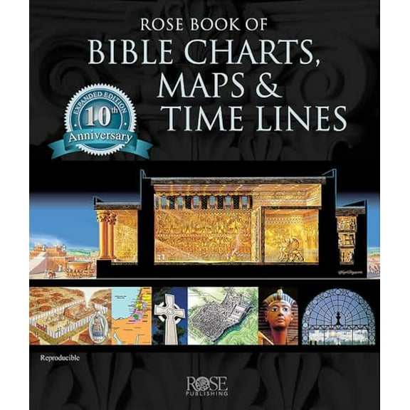 Pre-Owned Rose Book of Bible Charts, Maps, and Time Lines, 9781596360228, 1596360224, Paperback, Special Edition edition