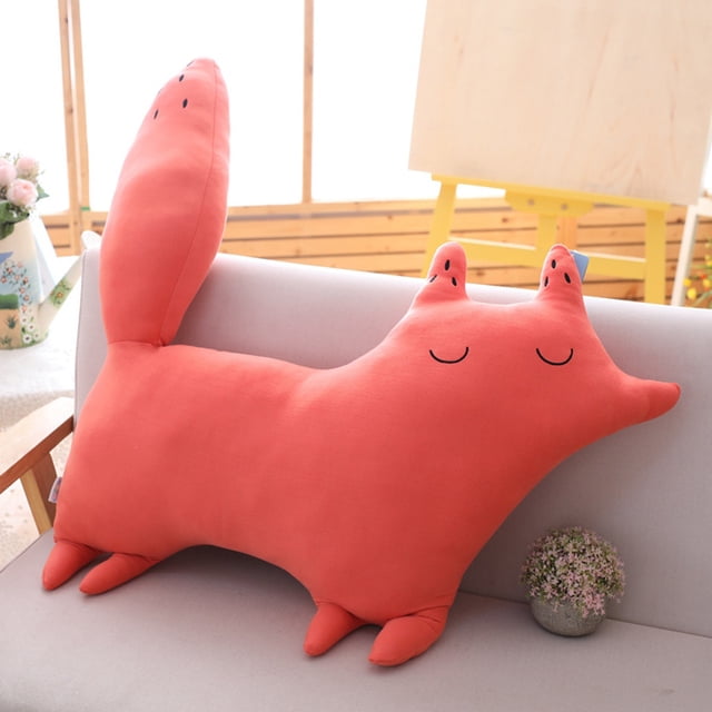 Cute Animal Shape Throw Pillow Toys Gift Back Support Soft Cushion Home Decor