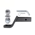 thumbnail image 3 of 10 Inch Adjustable 4 Level Trailer Drop Hitch Ball Mount Tow for 2 Inch Receiver With 50mm Ball RV Parts Camper Caravan Access ,Easy to Use, 3 of 6