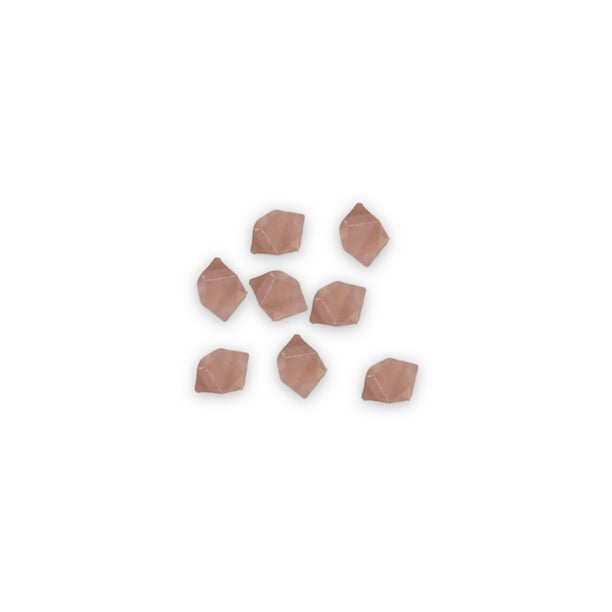 Wosthever 200 piezas de piedras luminosas, guijarros de jardín brillantes, decoración de acuario, pasarela decorativa oscura, césped para exteriores e Jardín y Patio Rosa claro Wosthever HA066818-04