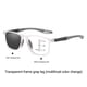 thumbnail image 4 of Gafas deportivas graduadas para hombre | Gafas de lectura bifocales con lentes fotocromáticas y filtro de luz azul | Monturas flexibles y ligeras para uso en interiores y exteriores, 4 of 5