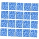 thumbnail image 4 of 20 Unids Calcomanías Autoadhesivos Arte Mosaico cinturo Línea Etiqueta Azul, 4 of 7