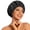 Black, variant on RoveNova Shower Caps for Women Reusable Waterproof, Shower Hair Cap | Washable Bonnet, Wide Elastic Band, Large Fit, Holds Long Hair, Braids Friendly, Bath Accessories, Spa, Travel