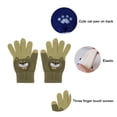 thumbnail image 3 of Guantes de punto de invierno para niños y niñas pequeños MFZFUKR CPB-CJZ314-3, 3 of 5