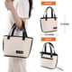 thumbnail image 2 of Lunch Bag Women,Insulated Lunch Box Adult For Women With Pocket For Office Work Picnic Shopping (B-Beige and Black), 2 of 5