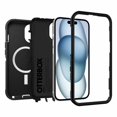 thumbnail image 2 of OtterBox Defender Pro MagSafe Case Black for iPhone 16e/15/14/13, 2 of 5