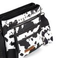 thumbnail image 4 of Bolso bandolera Montana West de piel vegana con estampado de vaca, 4 of 6