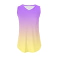 thumbnail image 7 of Dxzfnsa Summer Tank Tops for Women Breathable V Neck Sleeveless T Shirts Womens Casual Loose Fit Tunic Shirts 2026 Fashion Gradient Color Tanks, 7 of 7