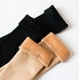 thumbnail image 4 of Calcetines de longitud media de color carne con terciopelo para mujer, color piel, hasta la rodilla, otoño e invierno, calcetines anchos hasta la rodilla, calcetines gruesos de tiro alto, calcetines, 4 of 5