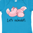 thumbnail image 4 of Inktastic Let's Relaxolotl with Sleeping Axolotls Boys or Girls Baby Bodysuit, 4 of 5