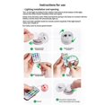 thumbnail image 5 of RGB Night Light with Wireless Remote Control LED Remote Control Waterproof Light 3D Printer Model St, 5 of 5