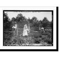 thumbnail image 2 of Historic Framed Print, At work on Mrs. Belmont's Farm for girls, 17-7/8" x 21-7/8", 2 of 9