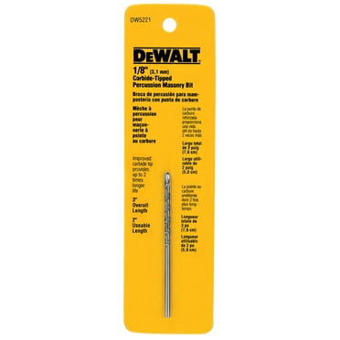 Black & Decker/DWLT 1/8x3 Masonry Drill Bit DW5221