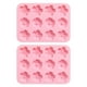 thumbnail image 1 of Molde de silicona de 2 piezas, molde para chocolate, silicona antiadherente de calidad alimentaria para hornear, molde para dulces y molde para mantequilla con diferentes formas., 1 of 5