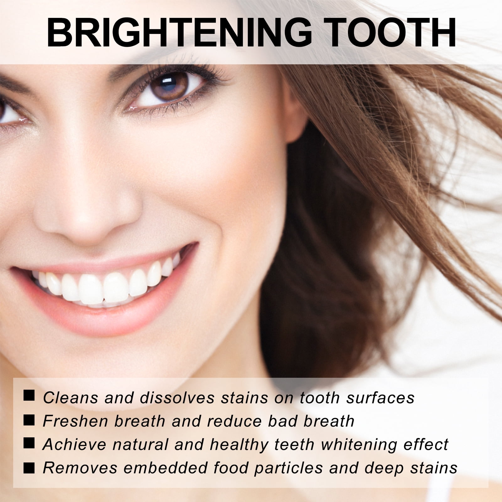 Alvantor Bamboo Charcoal Whitening Toothpaste, Deep Cleaning Mint Formula, 1 fl. oz