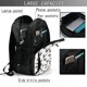 thumbnail image 4 of Easygdp Funny Chicken Mochila para Laptop de Viaje con Puerto USB, Mochila para Laptop con Puerto de Carga USB para Mujeres y Hombres, 4 of 7