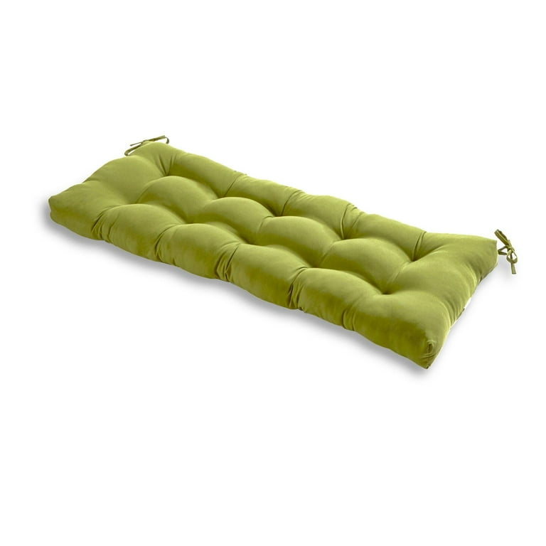 Free Shipping Greendale Home Fashions Rust 51 x 18 in. Outdoor Reversible Tufted Bench Cushion Walmart