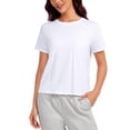 thumbnail image 1 of Remera CRZ YOGA de Algodón Pima Relaxed Blanca XS, 1 of 5