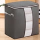 thumbnail image 4 of Heavy Duty Storage With Reinforced Handles Extra Large Storage Bags For Clothes Tote Bag Double Zipper For Space Saving Travel, 4 of 6