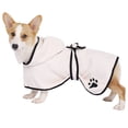 thumbnail image 1 of Toalla de baño para perros, bata de baño con absorción de agua para mascotas, limpieza para perros grandes y pequeños, envoltura de cuerpo entero, toalla de baño para gatos seca 2075, 1 of 5