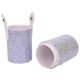 thumbnail image 2 of Portatil portátil de cuero PU para brochas de maquillaje, soporte para tubos, herramienta contenedora de cosméticos de viaje, 2 of 8