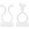 thumbnail image 3 of 100 Pcs Plant Climbing Clips Wall Fixture Clip Self-Adhesive Plant Hooks White, 3 of 7