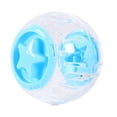 thumbnail image 3 of Juguete para correr duradero, transpirable y transparente para hámsteres y cobayas, pequeño Azul, 3 of 9