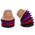 thumbnail image 4 of Happy Date Women Solid Color  Winter Hat Women Cloche Bucket Bowler with Bowknot, 4 of 6