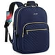 thumbnail image 1 of Mochila LOVEVOOK para portátil para mujer de 15,6 pulgadas con puerto USB, color azul marino, 1 of 9