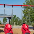 thumbnail image 4 of 4 Pack Hammock Hanging Straps with 4 D-Rings for Indoor Outdoor, 4 of 5