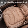 thumbnail image 4 of Premium Nappa Leather Car Seat Cushion, Thickened, Non-slip, Front & Rear 5-Seat Set, 4 of 9