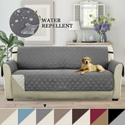 H.VERSAILTEX 1-Piece Regular Reversible XL Sofa Pet Cover Protector, Gray