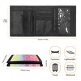 thumbnail image 6 of FUIALDOLG Mermaid Scale Trifold Card Wallet, Elastic Polyester Lightweight Kids Coin Bag for Daily Use Sports and Travel, 6 of 7