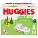 thumbnail image 1 of Toallitas húmedas para bebés Huggies Natural Care, paquete suave de 56 unidades, sin perfume, 1 of 9
