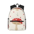 thumbnail image 1 of Disketp Flat Mushrooms Mochila Ligera Clásica con Múltiples Bolsillos, Mochila Casual para Hombre y Mujer, Ideal para Escuela, Trabajo y Viajes, 1 of 6