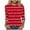 Y042#Red, variant on Ichuanyi Women's 2026 Fashion Printed Tops 3/4 Length Sleeve Business Casual Blouses Summer Tees Shirts V-neck Top