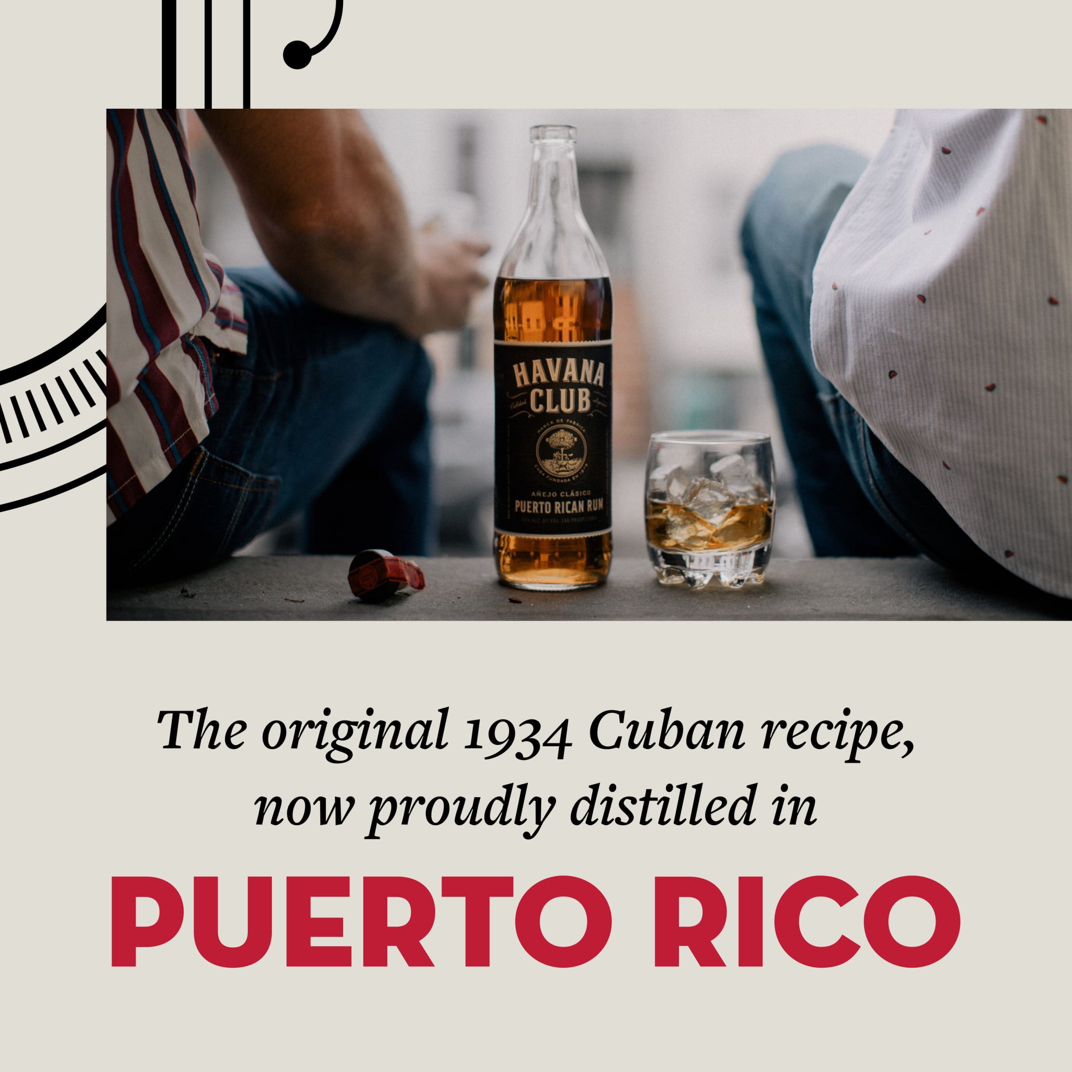 HAVANA CLUB Anejo Clasico Rum, Gold Rum, 750 mL Bottle, ABV 40