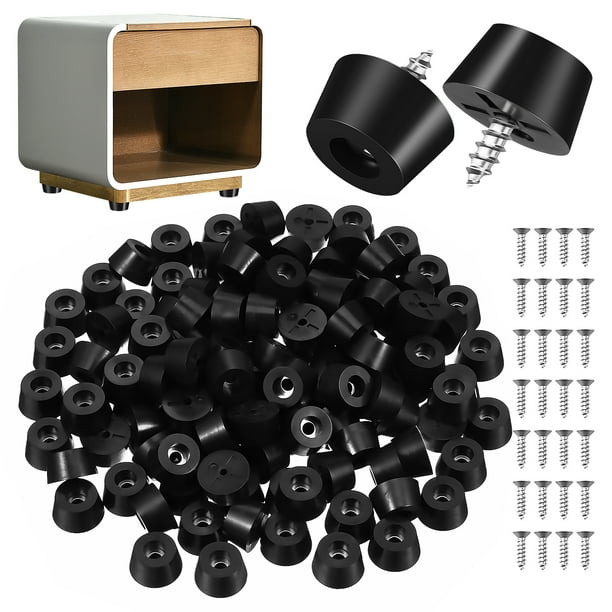 120 juegos de patas para tablas de cortar, topes de plástico PVC, protectores para muebles y electrodomésticos.