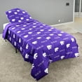 thumbnail image 2 of Kansas State Wildcats 3 Pc Reversible Cotton Comforter Set, 1 Comforter, 2 Shams, King, 2 of 8