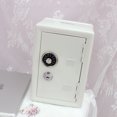 thumbnail image 3 of 1PC Miniature Metal Safe Box Creative Iron Piggy Bank Mini Strongbox Shape Saving Pot Desktop Money Box Ornaments for Home Ivory White, 3 of 9