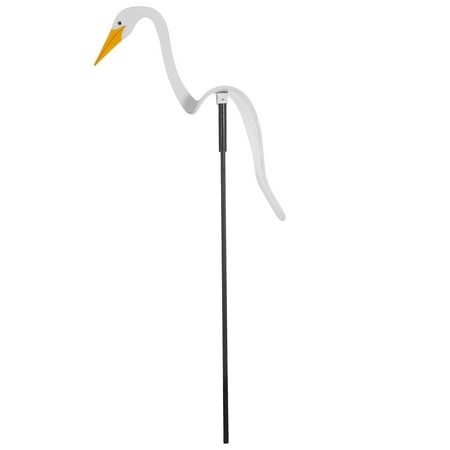 

1pc Outdoor Flamingo Shape Adornment Courtyard Layout Ornament Kid s Toy
