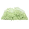 thumbnail image 1 of Cepillo de pestañas portátil desechable de 200 piezas, cepillo de pestañas de viaje, herramienta de maquillaje, accesorio verde, 1 of 14