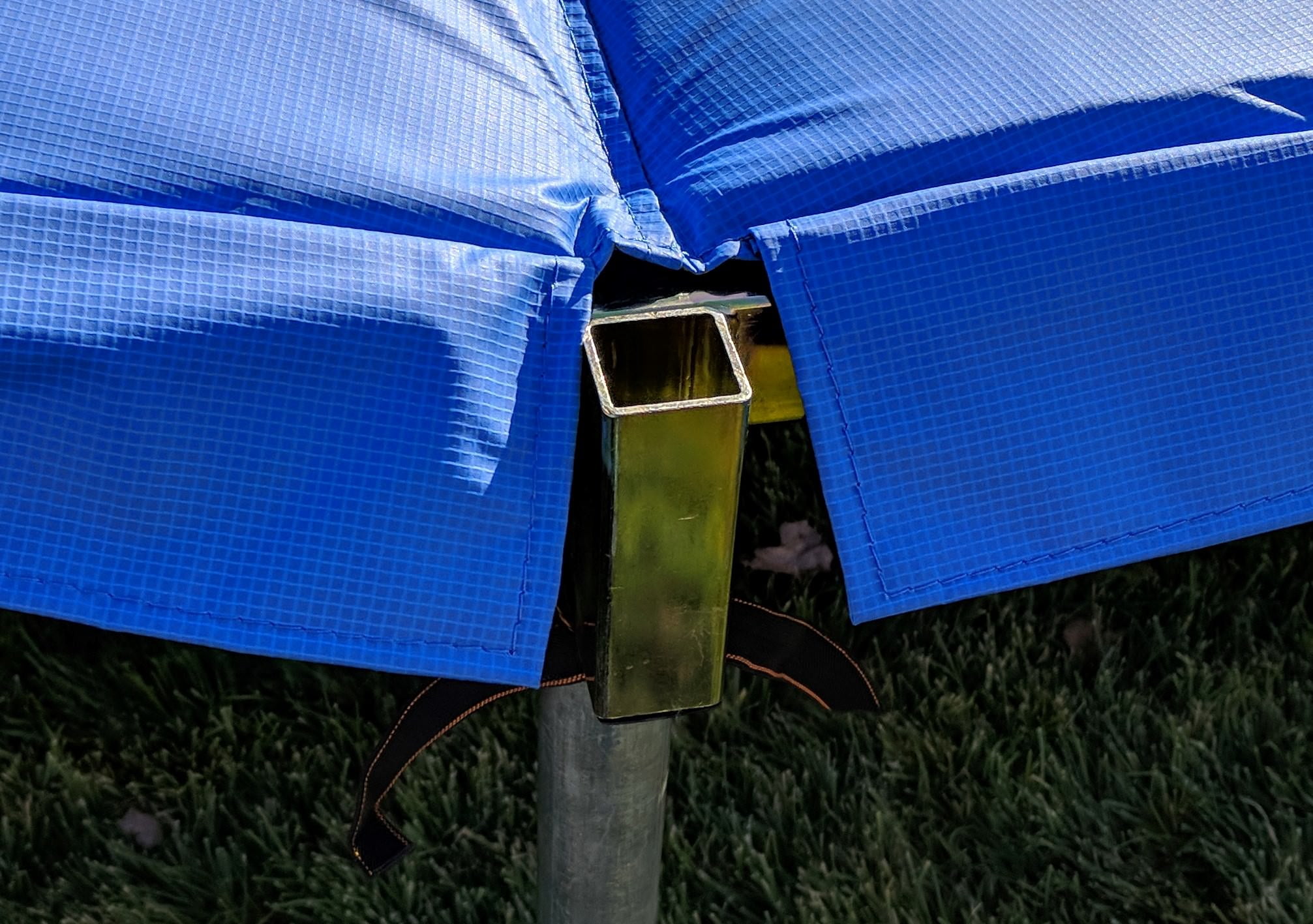 Airzone 15' Trampoline, with Enclosure, Blue