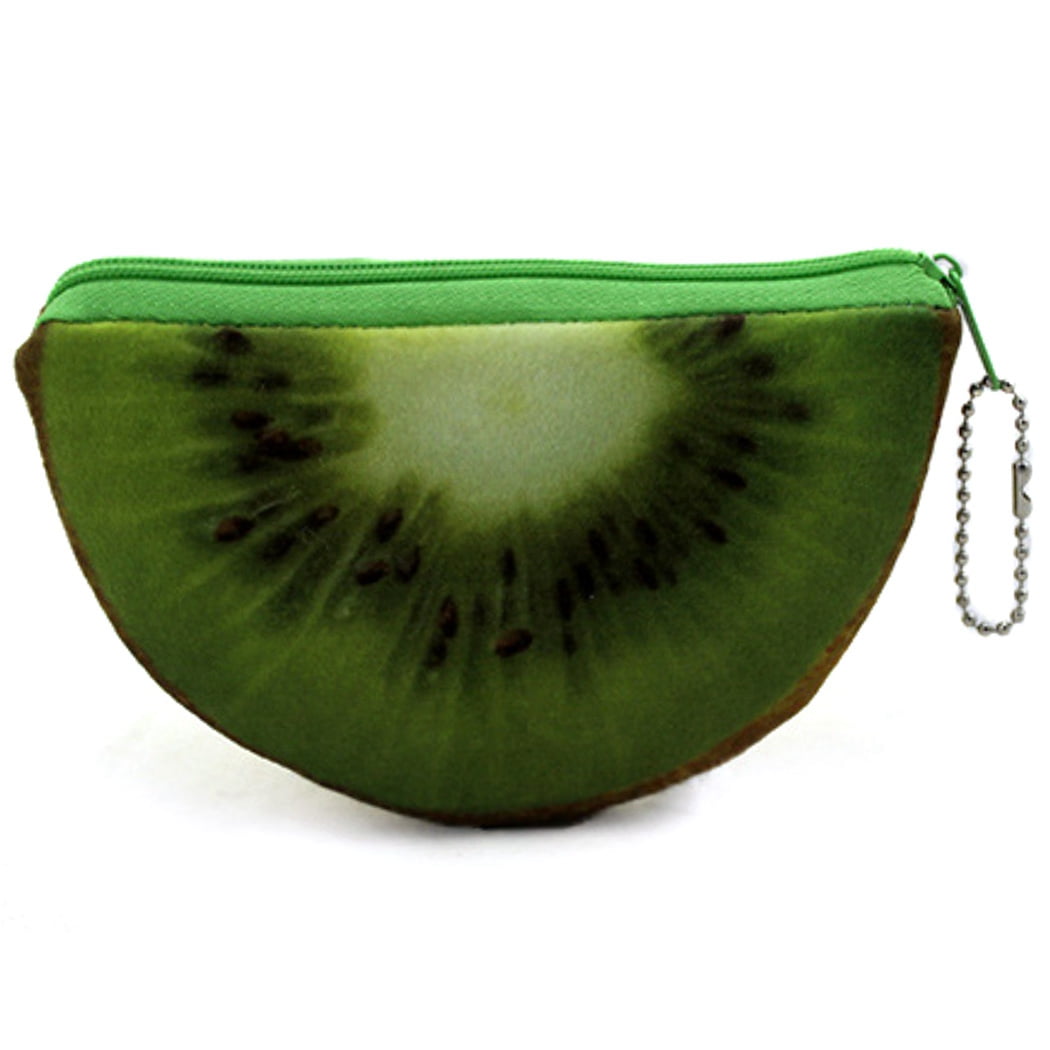 Coofit Coin Wallet Keychain Fruit Shaped Zipper Change Purse Cute Coin  Pouch Key Bags for Women Girls