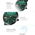 thumbnail image 5 of Reloj de cuarzo para mujer CURREN Reloj de pulsera analógico de moda para mujer 3ATM Reloj Abanopi Mirar, 5 of 5