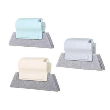 

YeccYuly 3Pcs Window Groove Cleaning Brush Hand-held Crevice Cleaner Tools Magic Window Cleaning Brush Quickly Clean All Corners and Gaps with Fixed Brush Head Cleaner Tools